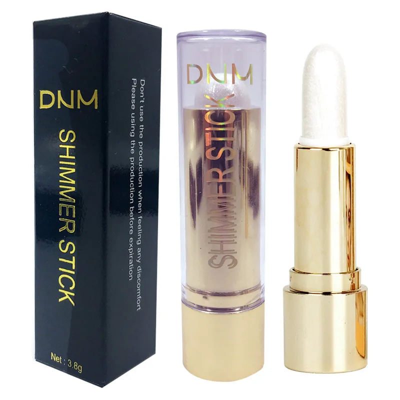 3 Colors 3D Face Brighten Highlighter Bar Cosmetic Face Contour Bronzer Shimmer Highlighter Stick Concealer Cream Makeup tool