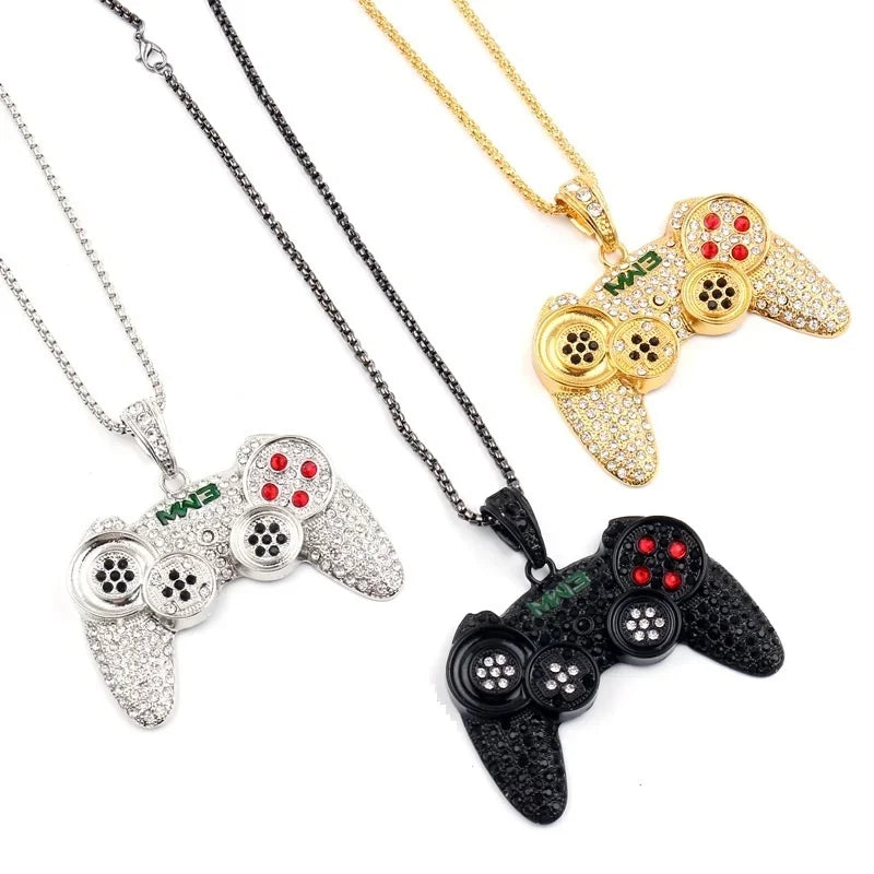 Classic Fashion Punk High Quality Metal Male and Female Hip-hop Pendant Necklace Slip Chain Jewelry