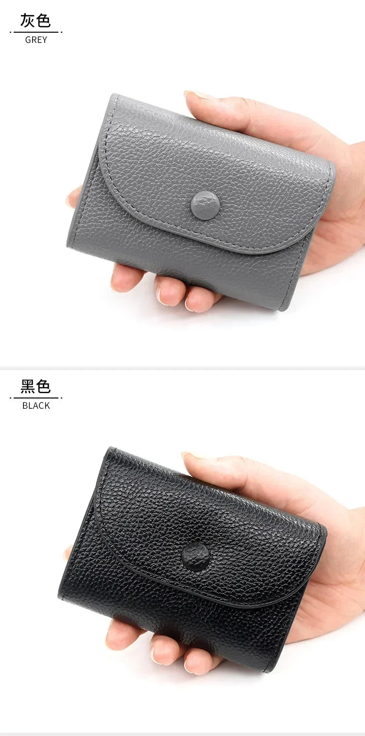 1PC Practical Women's Small Card Wallet Simple and Fashionable Small Card Bag School Girls' Coin Wallet Key Storage Bag