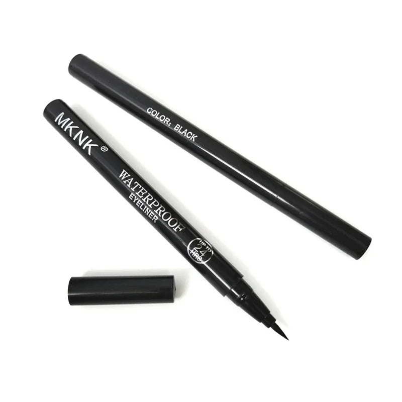 QuickDry Eyeliner Pencil Makeup Long Lasting Smooth Matte Eye Liner Waterproof Anti Smudge Liquid Eyeliner Pen Eyes Cosmetics