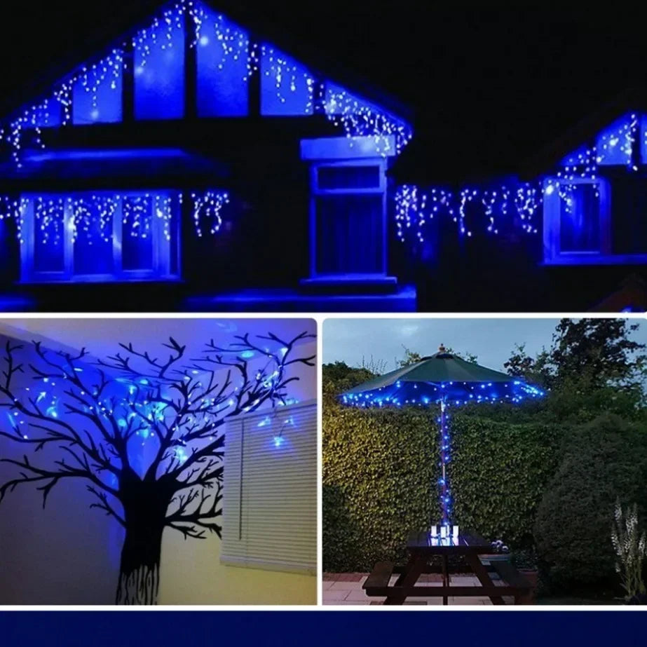5M Waterproof LED String Lights Copper Wire Fairy Lights Battery Operated DIY Wedding Party Christmas Decoration Lights String