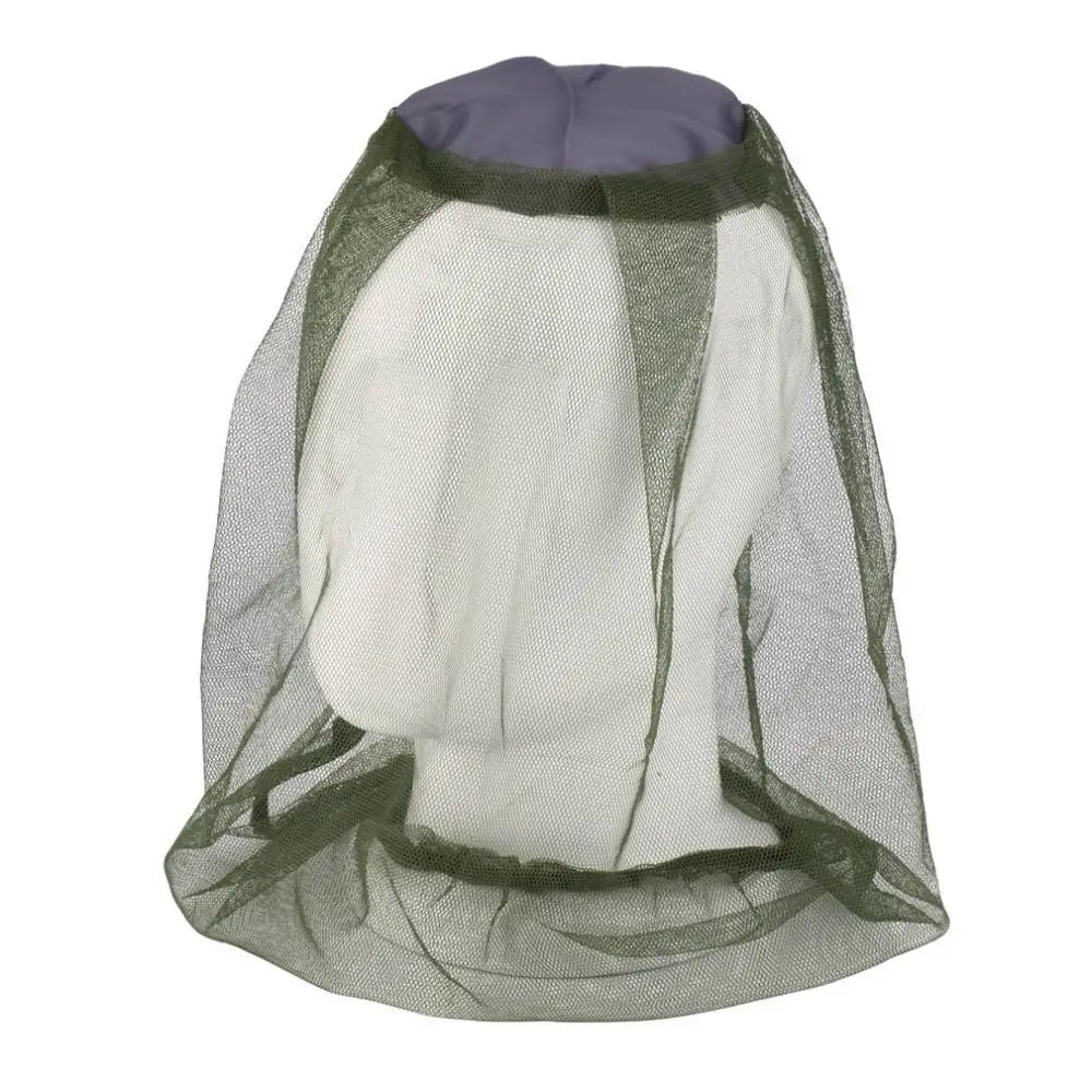 Arrival Safe Travel Camping Mesh Cap Midge Mosquito Insect Hat Bug Mesh Head Net Face Head Protector Mesh