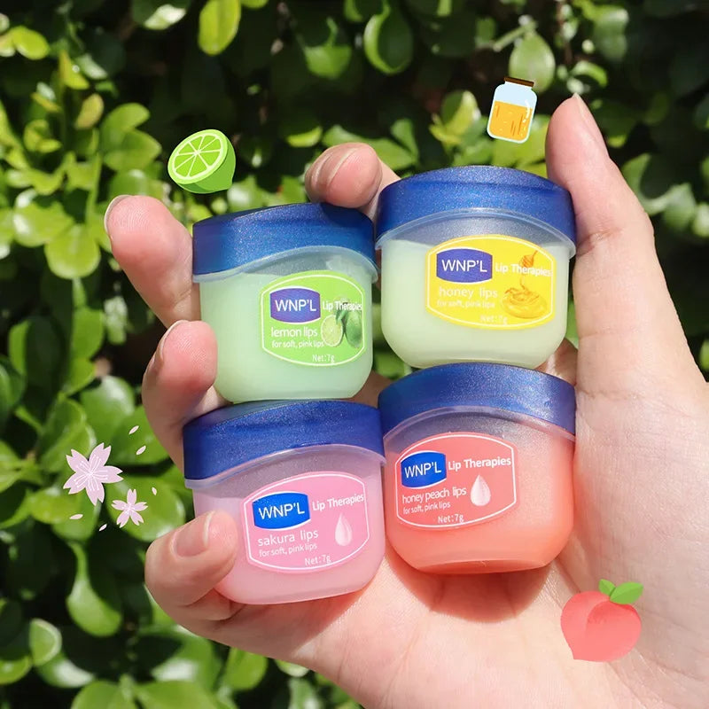 4/6/8 Pieces Set Vaseline Lip Balm Moisturizing Lip Mask Repairing Lips for Men and Women Fade Lip Lines Korea Lip Cream