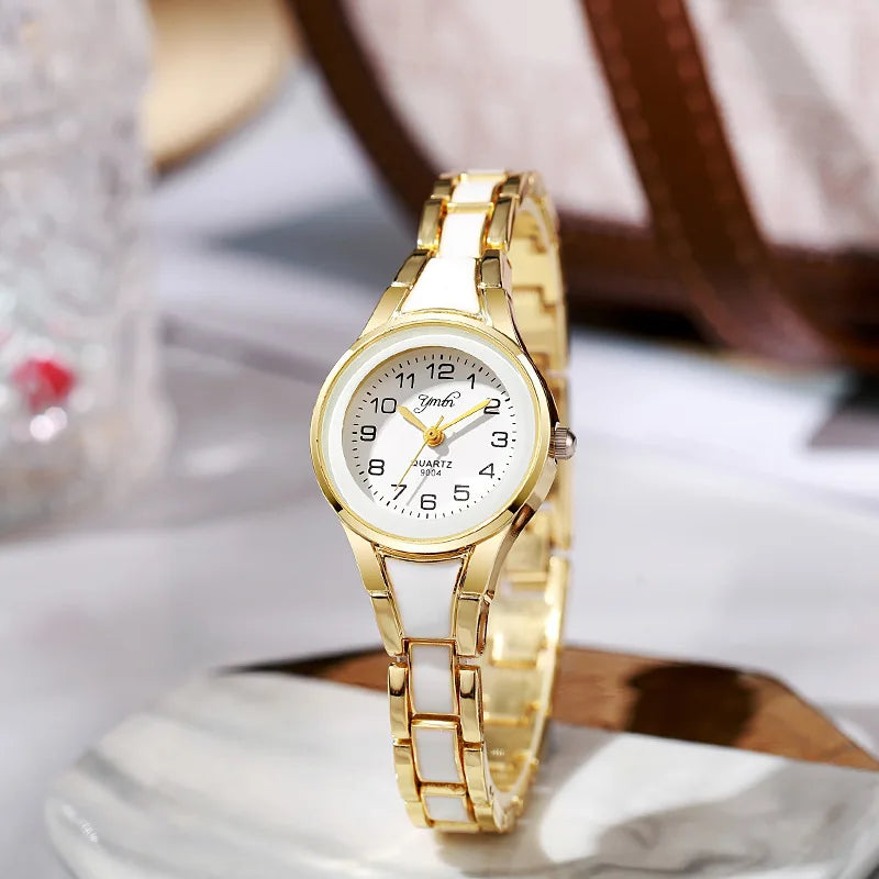 New Versatile Women's Watch Steel Belt Bracelet Student Silent Quartz Watch Dropshipping Ladires Luxury Gift Clock Reloj Mujer