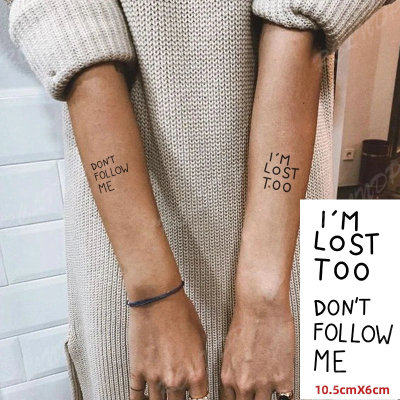 Waterproof Temporary Tattoo Sticker Anime Cartoon Kids Sea Love Pattern Flash Tatoo Fake Tatto Body Art for Woman Men