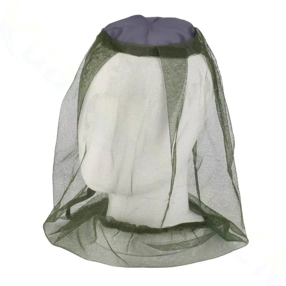 Arrival Safe Travel Camping Mesh Cap Midge Mosquito Insect Hat Bug Mesh Head Net Face Head Protector Mesh