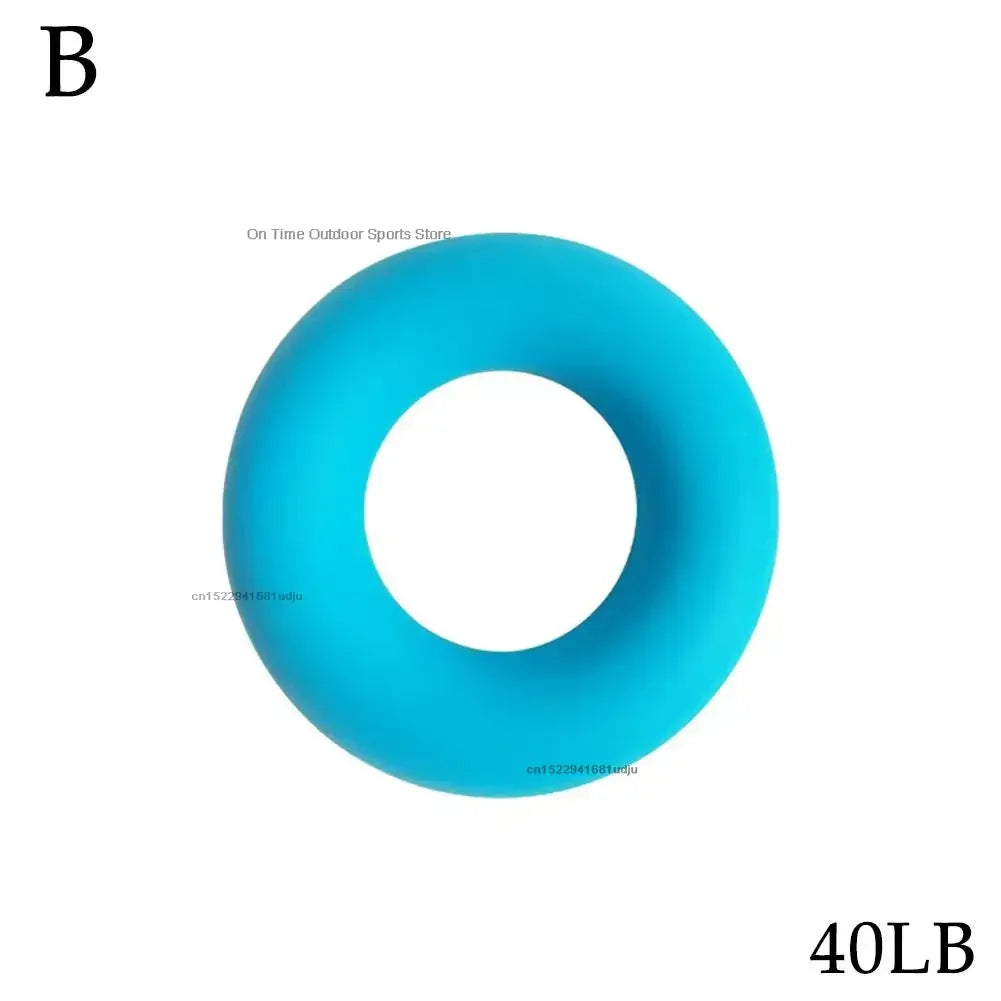 Silicone Hand Grip 30-60LB Gripping Ring Finger Forearm Trainer Carpal Expander Muscle Workout Exercise Gym Fitness