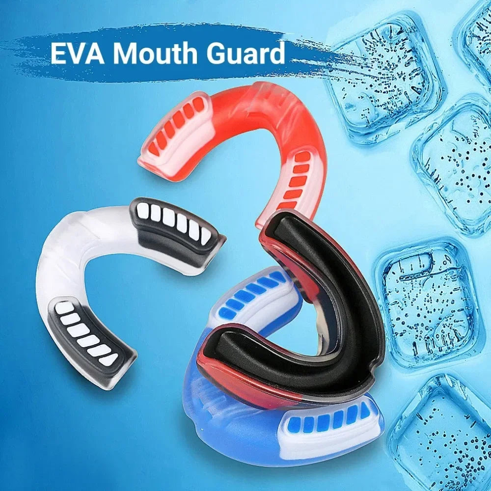 Mouth Guard Anti-molar Braces Sports Boxing Basketball Rugby Karate EVA Teeth Protector Adult Children Mouthguard Tooth Brace