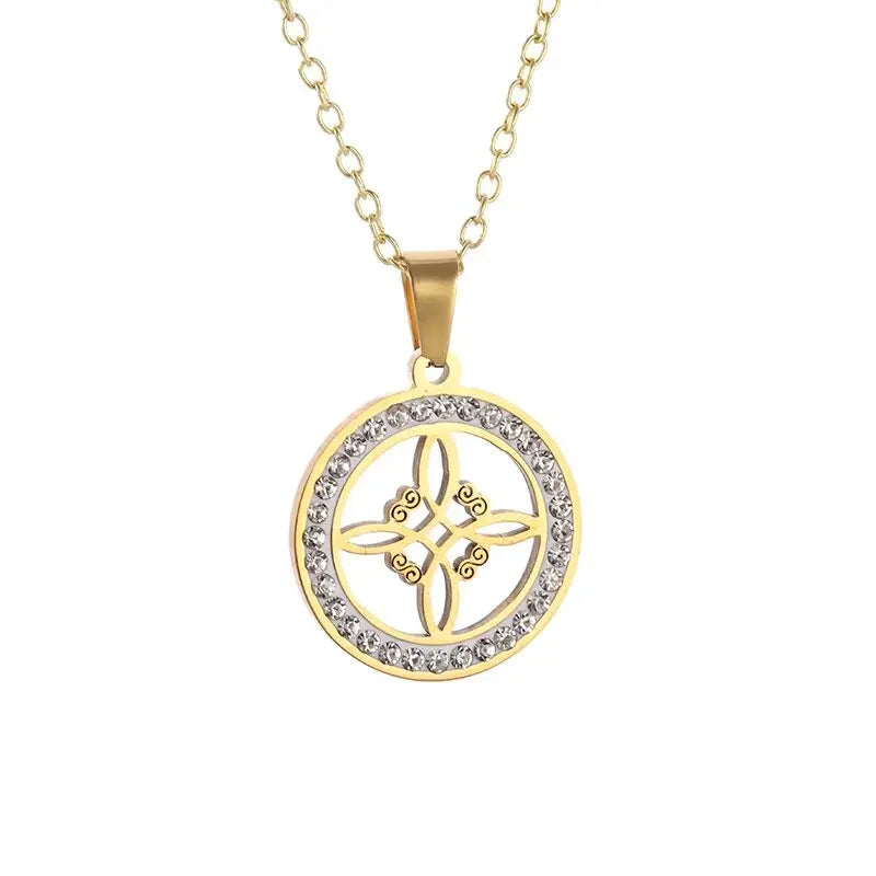 Stainless Steel Witchcraft Witch's Knot Adjustable Bracelet for Men Women Irish Celtic Supernatural Lucky Jewelry