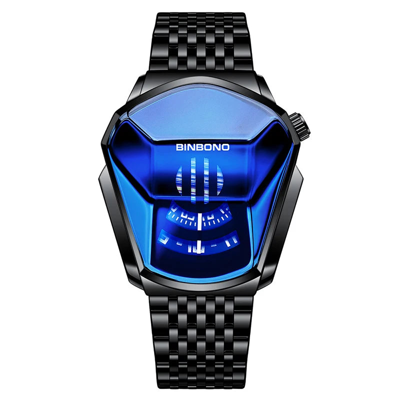 UTHAI New Men's Watch Fashion Luxury Creative New Concept Luminous Calendar Waterproof Small Tripod Quartz Watch RELOJ HOMBRE