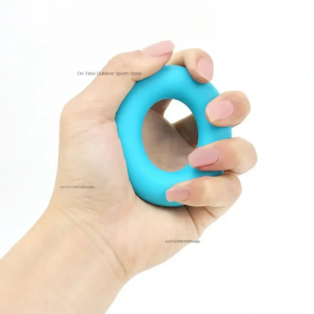 Silicone Hand Grip 30-60LB Gripping Ring Finger Forearm Trainer Carpal Expander Muscle Workout Exercise Gym Fitness