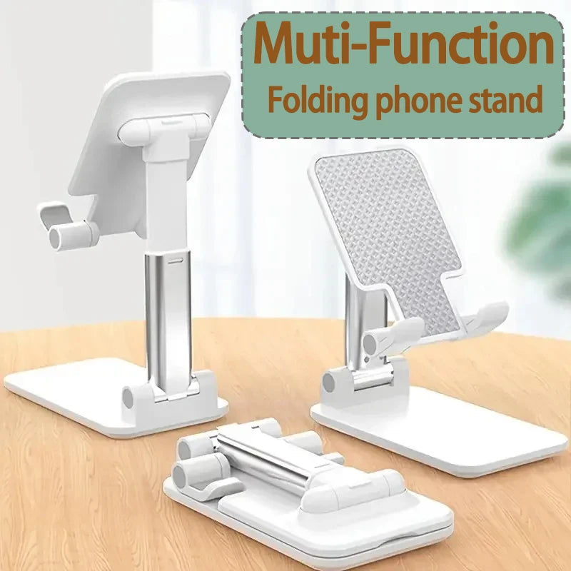 Foldable Phone Holder Universal Adjustable Multi-function Desktop Holder Stand For Xiaomi iPhone iPad Tablet Huawei Lazy Bracket