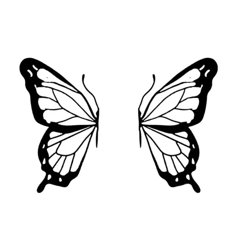Herbal Juice Temporary Tattoos Thigh Lasting Butterfly Tattoo Stickers Cheap Goods Art Fake Tatoo Sexy Festival Tattoo Sticker