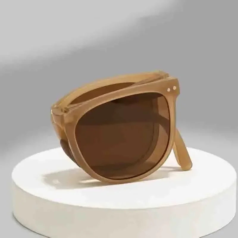 UV400 Cycling Sunglasses Portable Foldable Round Frame Shade Windshield Avoid Flying Insects Bicycle Accessories Темные Очки