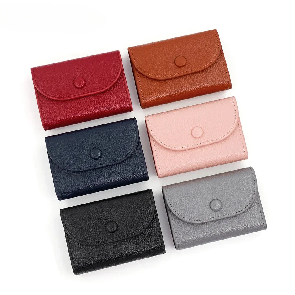 1PC Practical Women's Small Card Wallet Simple and Fashionable Small Card Bag School Girls' Coin Wallet Key Storage Bag