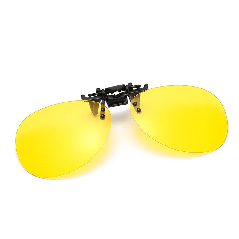 Driving Clip On Sunglasses Men for Myopia Eyeglasses Vintage Women UV400 Lens Night Vision Fishing Sun Glasses