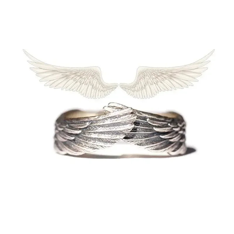 Egyptian Eye of Horus Open Ring Retro Pharaoh Totem Adjustable Ring Men\'s Hip Hop Punk Trend Amulet Jewelry
