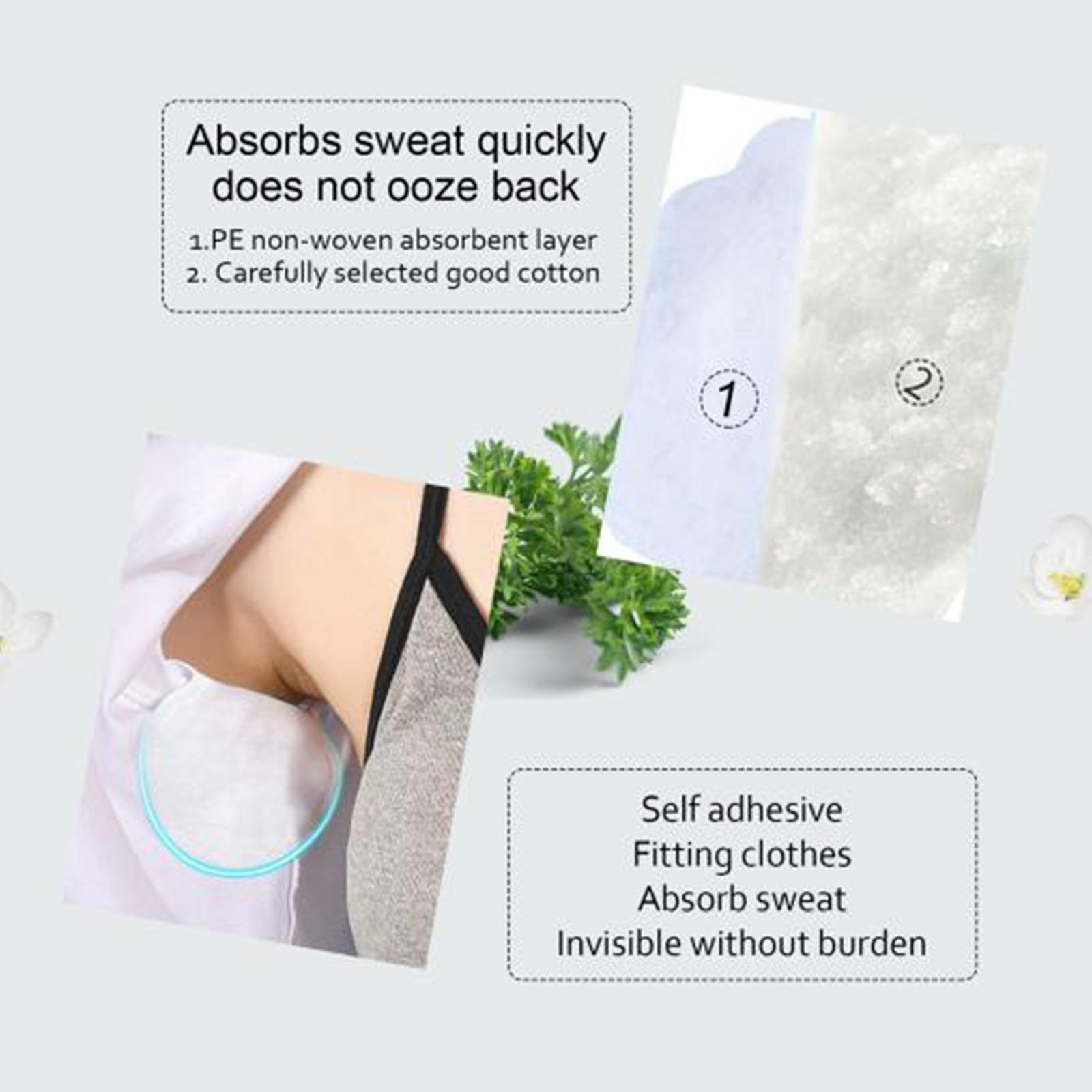 10pcs Underarm Sweat Pads Absorb Liners Underarm Gasket From Sweat Armpit Stickers Anti Armpits Pads for Clothes Deodorant
