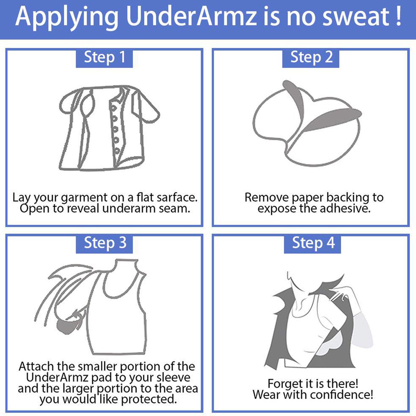 10pcs Underarm Sweat Pads Absorb Liners Underarm Gasket From Sweat Armpit Stickers Anti Armpits Pads for Clothes Deodorant