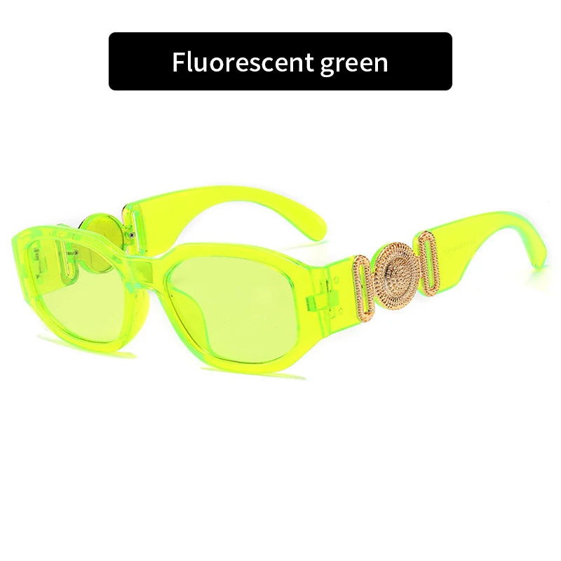 Vintage Square Sunglasses Women Men Luxury Brand Designer Sun Glasses Travel Shades Retro Eyewear UV400 Zonnebril Voor Mannen