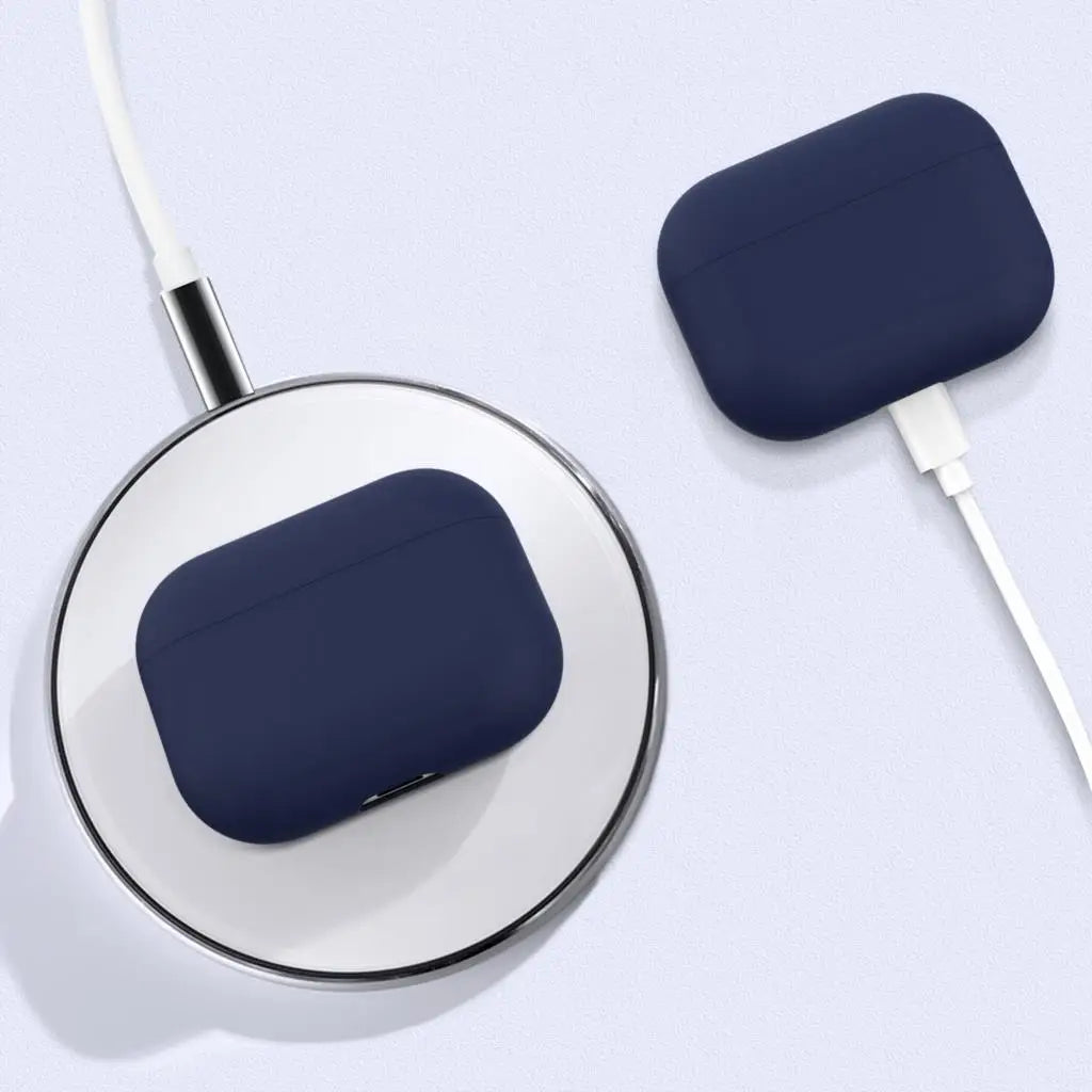 Soft Silicone Case Earphone For Apple Airpods Pro Case Bluetooth Wireless Headphone Protective Cover Box for Airpods Pro 1st gen