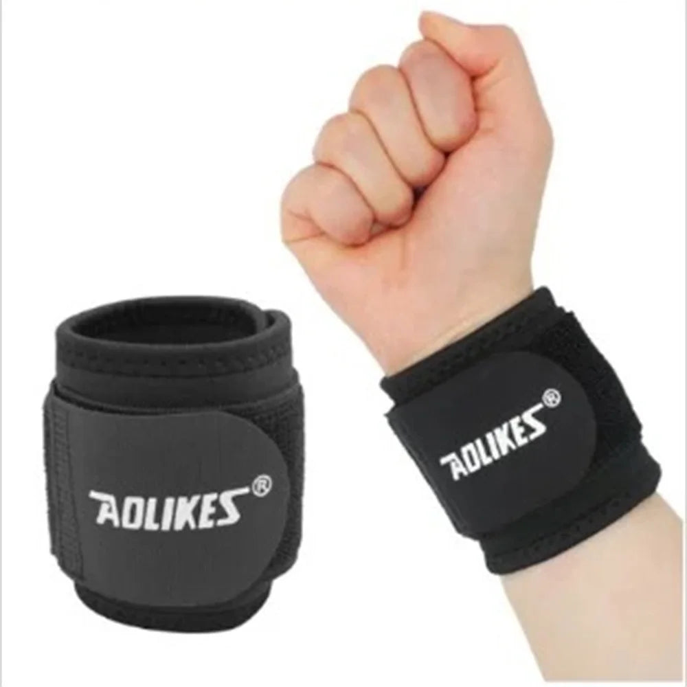 1pc Wristband Compression Wrist Support Adjustable Wrist Brace for Gym Fitness Weightlifting Wrist Wrap Tendonitis Pain Relief