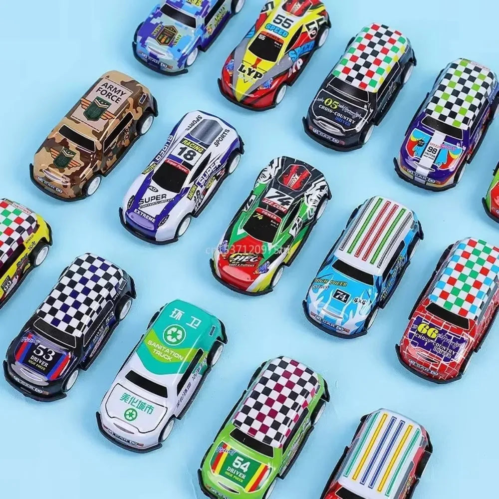 Children Stunt Car Model Alloy Body Pull Ejection Jumping Mini Cars Simulation Diecast Vehicle Collectible Toys for Kids Gift
