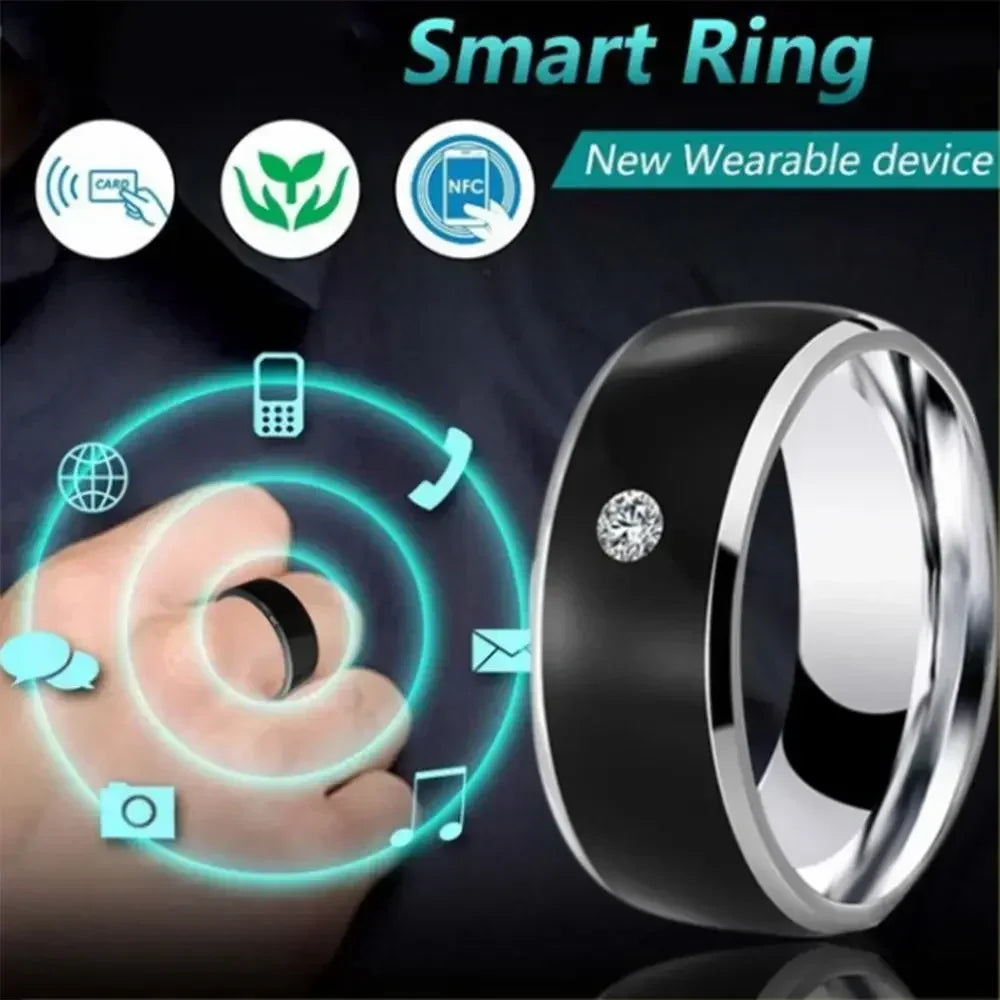 NFC Smart Finger Ring Intelligent Wear Connect Android Phone Equipment Rings Fashion