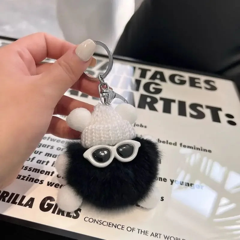 Stuffed Doll Elf Key Chains Kawaii Elf Ornament Keychain Accessories Woman's Handbag Decoration Small Gifts