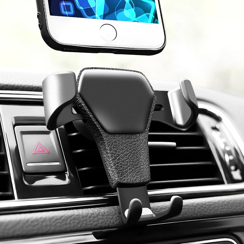 Universal Gravity Auto Phone Holder Car Air Vent Clip Mount Mobile Phone Holder CellPhone Stand Support for Cellphone for IPhone