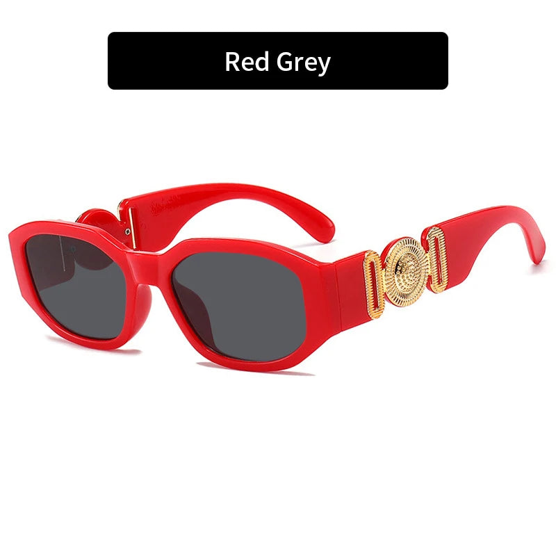 Vintage Square Sunglasses Women Men Luxury Brand Designer Sun Glasses Travel Shades Retro Eyewear UV400 Zonnebril Voor Mannen