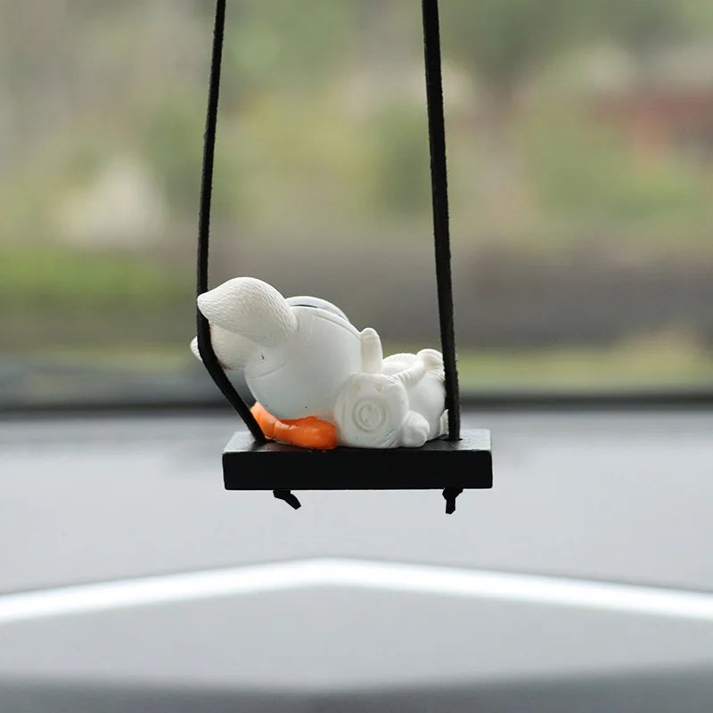 Car Accessories Interior Fun Ornaments Adorn Decors Car Decoration Creative Astronaut Pendant