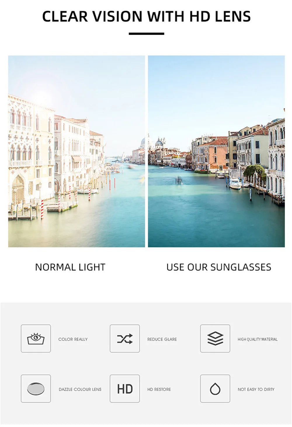 Fashion Rimless Sunglasses Solid Green Ocean Lens Eyewear Women Street Shooting Catwalk Glasses Vintage Brand Beach Sun Glasses