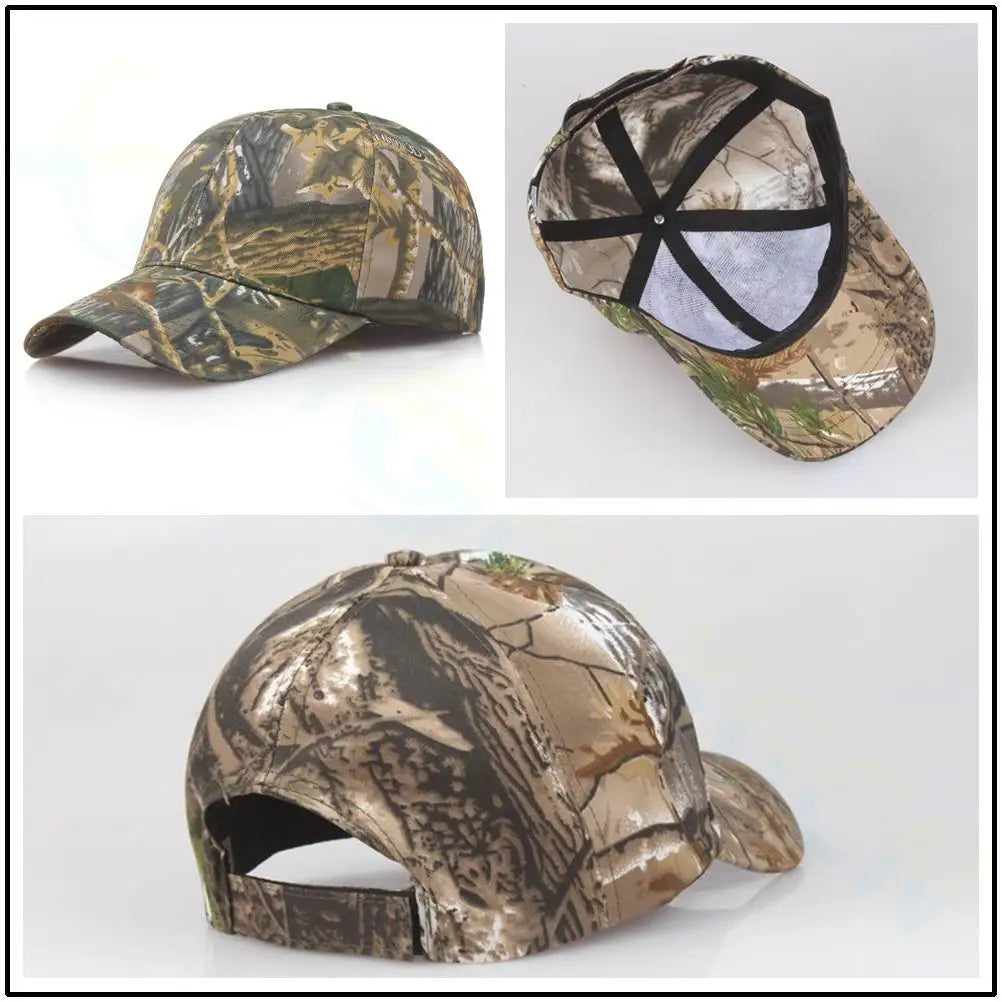 Summer Adjustable Baseball Caps Unisex Sports Outdoor Sunscreen Quick-Drying Casual Caps Women Men Camouflage Hats