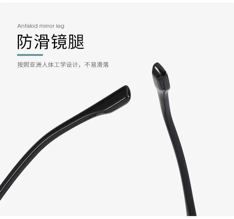 Square Frame Anti-blue Glasses for Men Women Fashion Simple Computer Glasses Light Blocking Lenses Glasses Eyewear