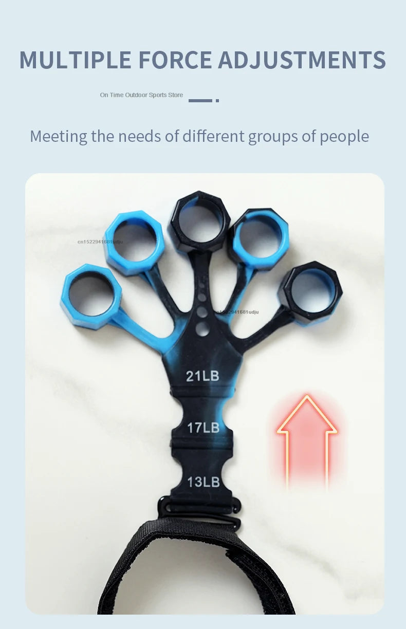 Hand Grip Strengthener Physical Tools Guitar Finger Trainer Training and Exercise Gym Arthritis Grip Trainer Hand Expander Grips