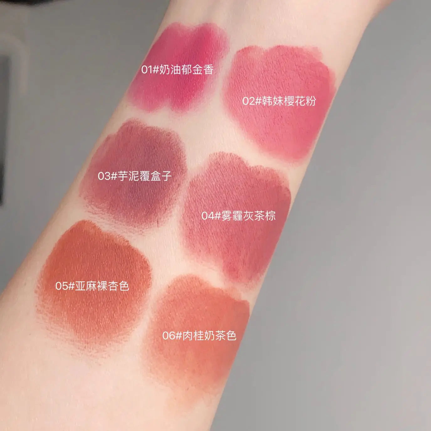 Velvet Matte Lipstick Moisturizing Waterproof Lasting Nude Apricot Lip Tint Non-stick Cup Lip Gloss Lipstick Cosmetics Make Up