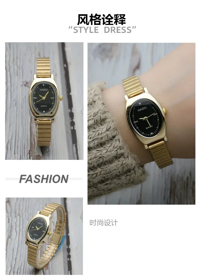 Brand Women Watch Adjustable Stainless Steel Strap Ladies Quartz Watches Luxury Gift Simple Fashion Wristwatches Dropshipping