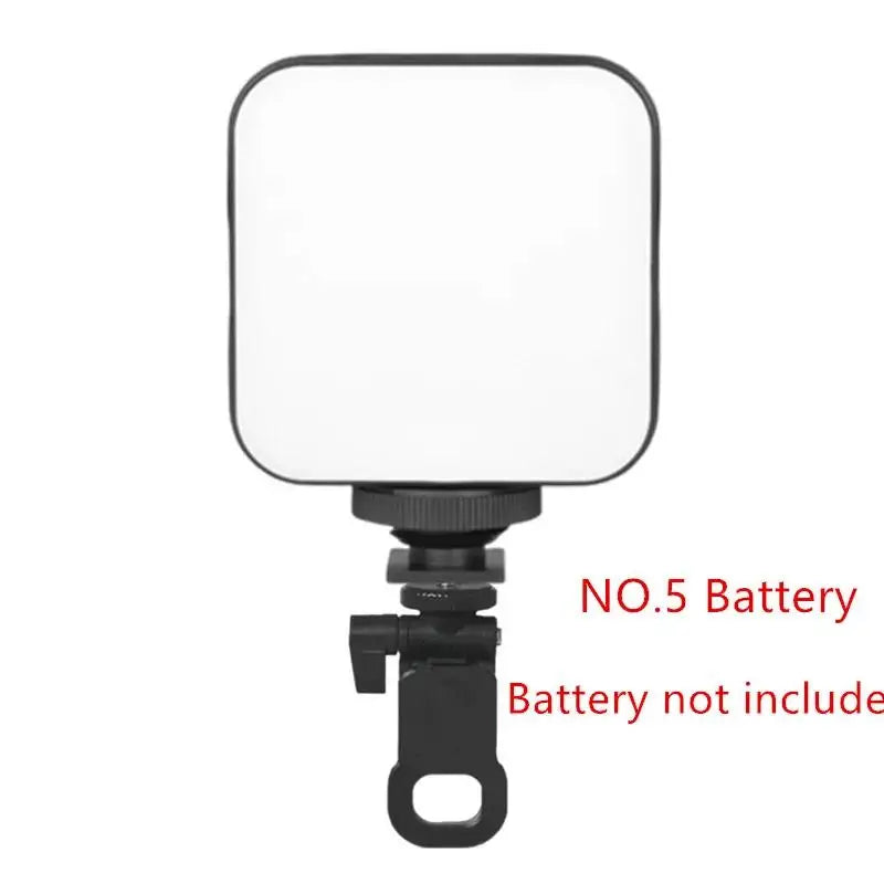 USB Charge Portable LED Video Mini Fill Light For Sports Camera Smartphone Laptop Universal Selfie Adjustable Photography Lamp