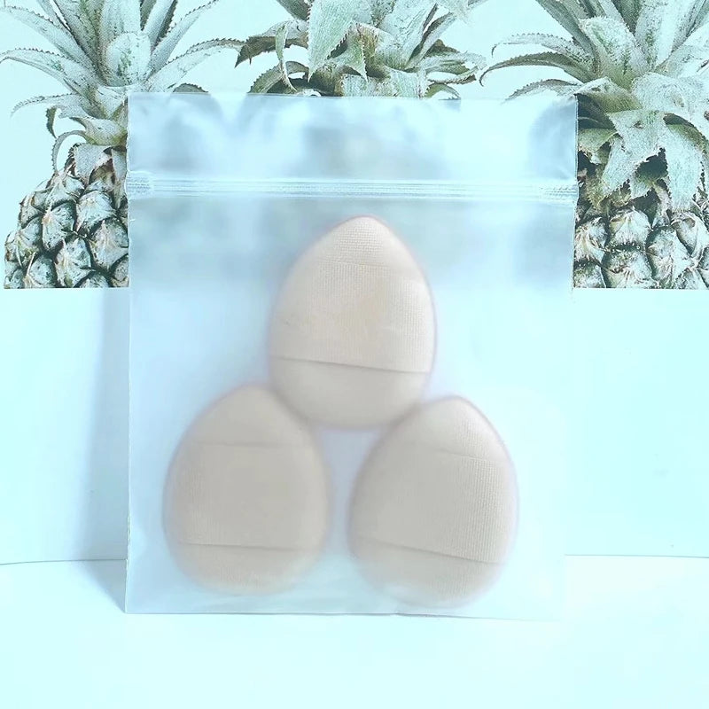 3/10pcs Mini Size Professional Cosmetic Cushion Puff Concealer Foundation Detail Puff Finger Puff Set Makeup Sponge Beauty Tool
