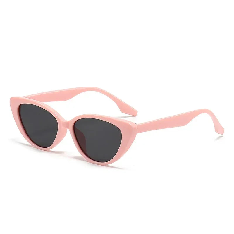 Vintage Cat Eye Women Sunglasses Vintage Small Frame Sun Glasses for Men Luxury Brand Design Outdoor Eyewear UV400