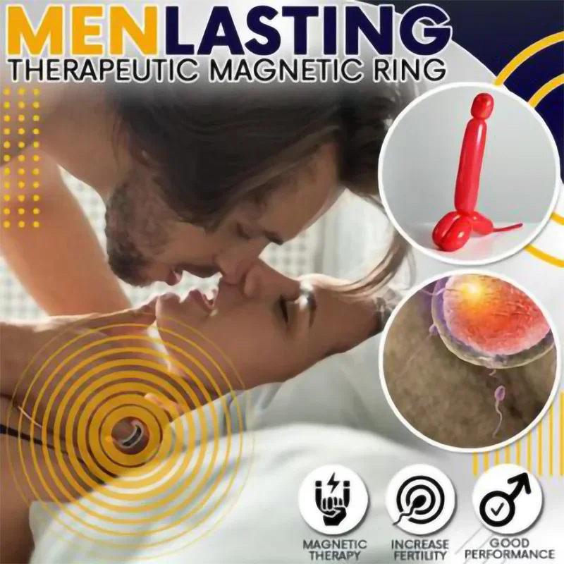 Energy Magnetic Tourmaline Ring Health Care Jewelry For Man Women Ring Bangle Slimming Product Magnetic Ring