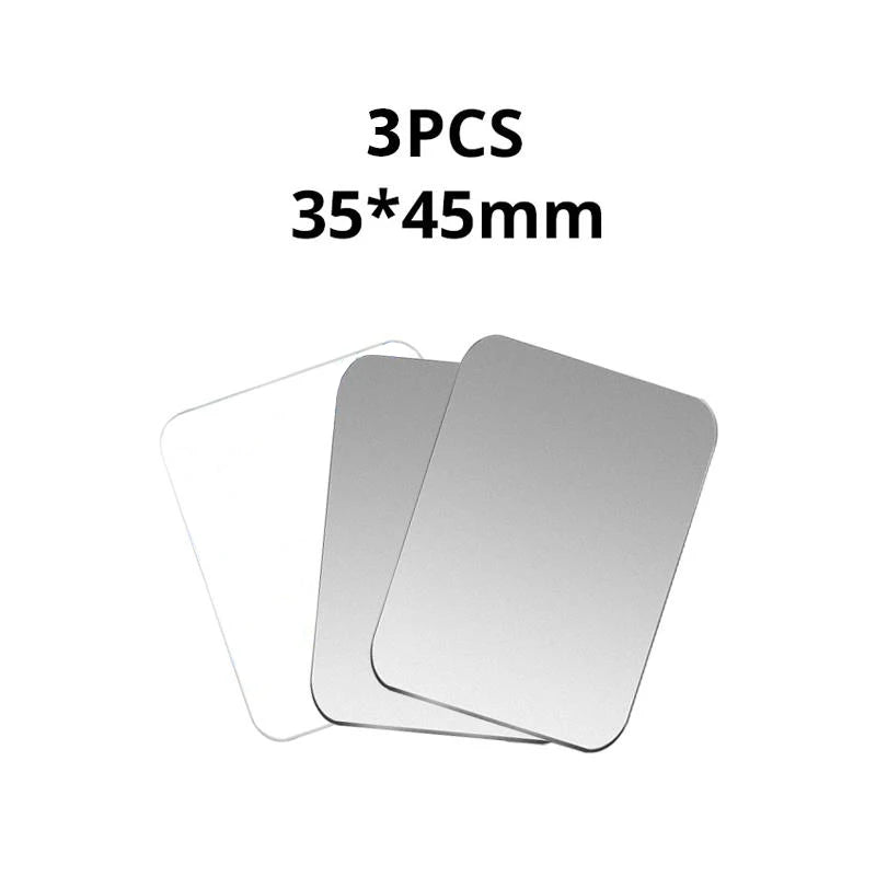 Magnetic Metal Plate for Car Phone Holder Stand Round Square Sticker iron Sheet for Cellphone Tablet Magnet Disk Desk Car Stand