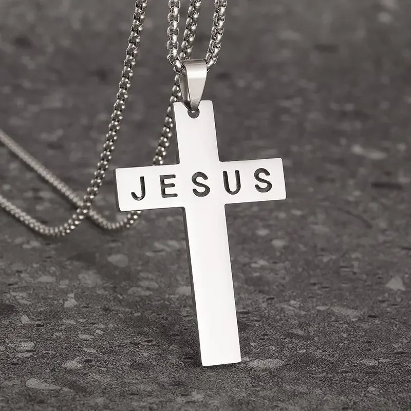 Exquisite Christ The Savior Jesus Necklace Men Women Religious Prayer Lucky Amulet Jewelry