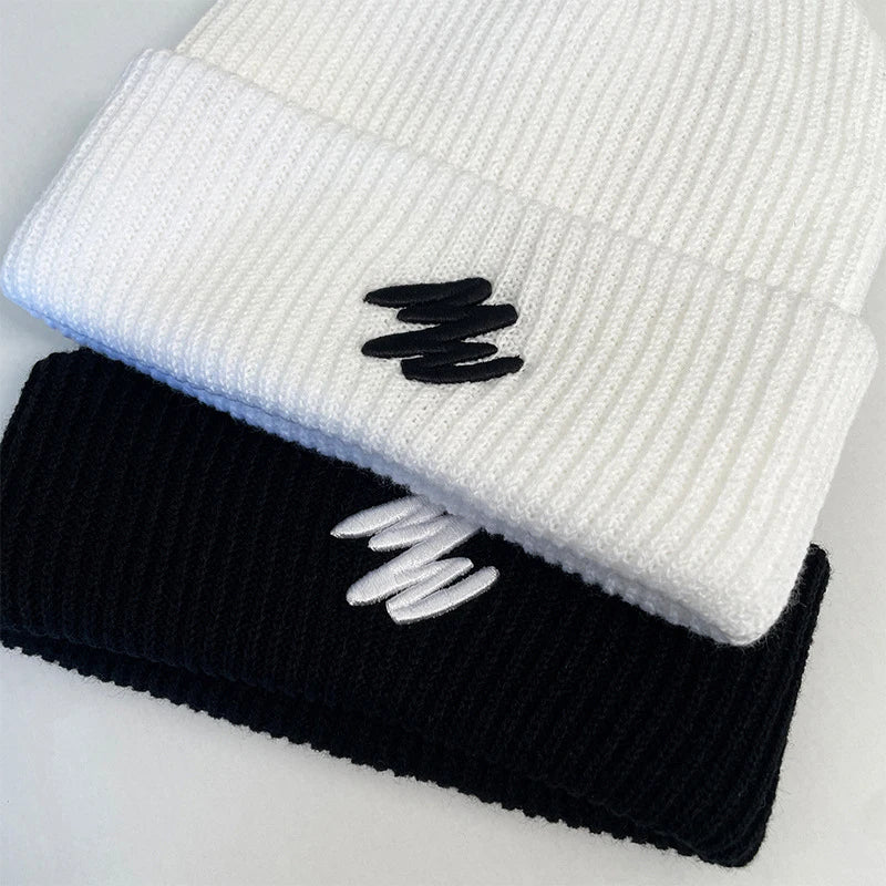 Winter Hats For Unisex Beanies Knitted Solid Cute Hat Lady Autumn Female Beanie Caps Warmer Bonnet Men Casual Cap