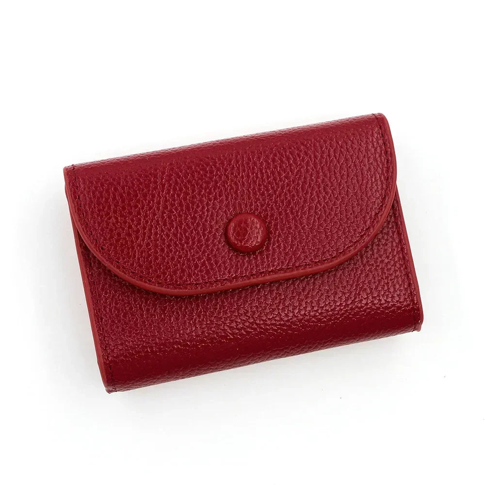 1PC Practical Women's Small Card Wallet Simple and Fashionable Small Card Bag School Girls' Coin Wallet Key Storage Bag