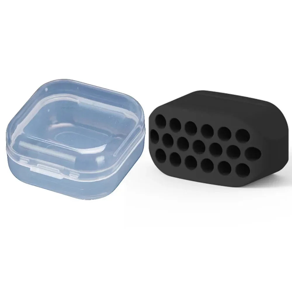 One Set Fitness Face Masseter Facial Pop Go Mouth Jaw Exerciser Muscle Chew Ball Chew Bite Breaker Training with Box