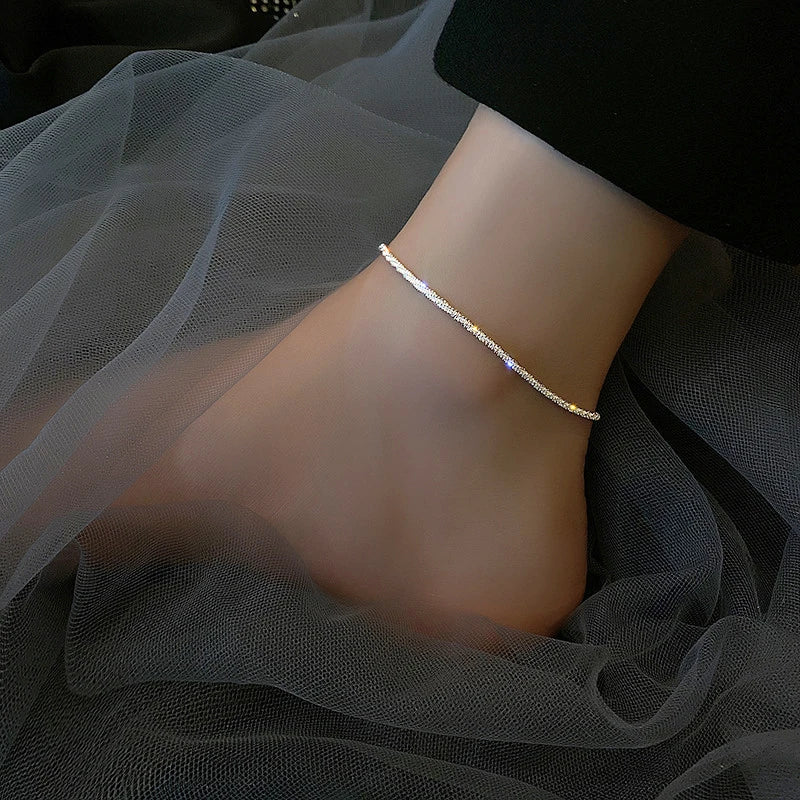 Bohe Exotic Coins Multilayer Chain Anklet for Women Charm Ethnic Summer Beach Party Feet Chain Female Dance Jewelry Accessories