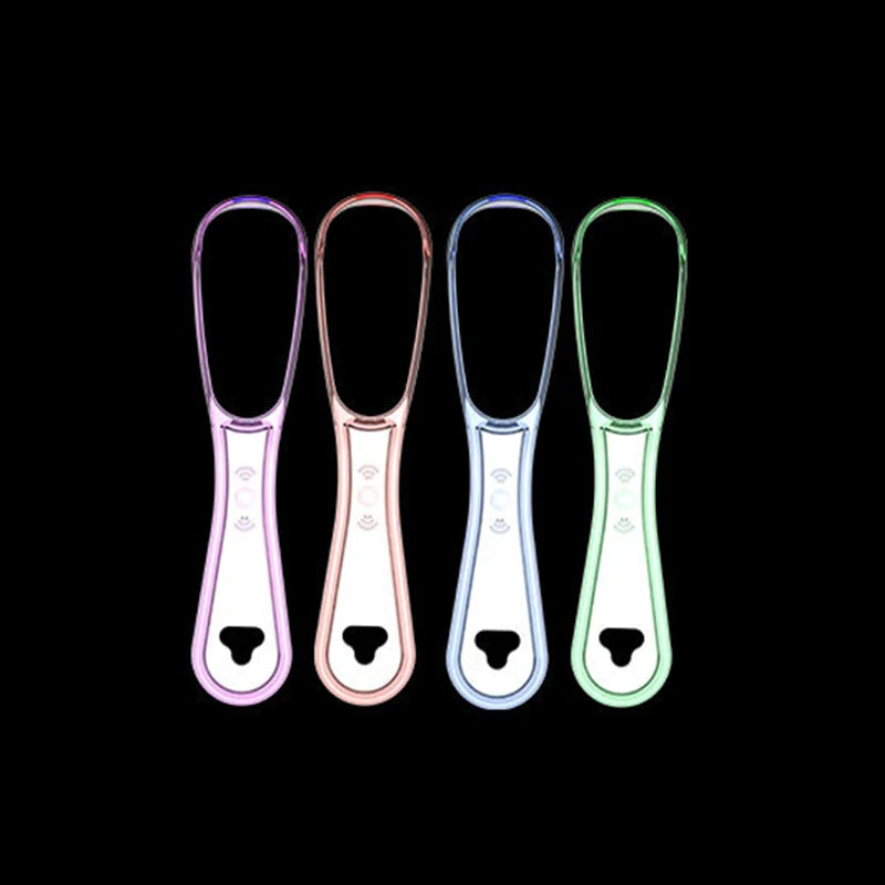 Tongue Scraper For Adult Reusable Tongue Cleaning Tool Food Grade Plastic Mouth Scraper Washable Oral Hygiene Care Appliances