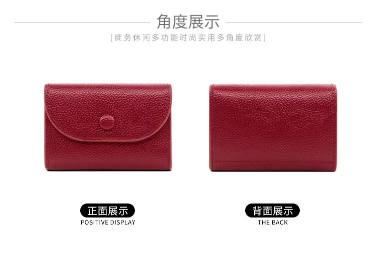 1PC Practical Women's Small Card Wallet Simple and Fashionable Small Card Bag School Girls' Coin Wallet Key Storage Bag
